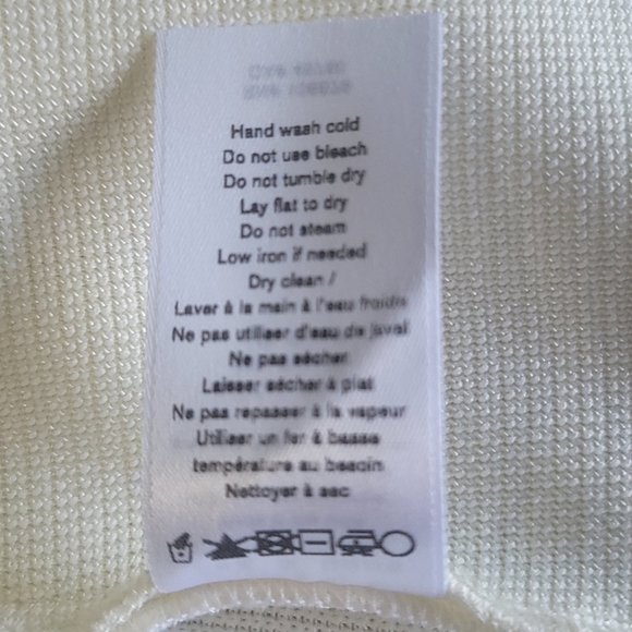 Rag & Bone Sandrine One-Button Blazer W/ Contrast Piping, 4, Ivory, Great Condit - Picture 12 of 12